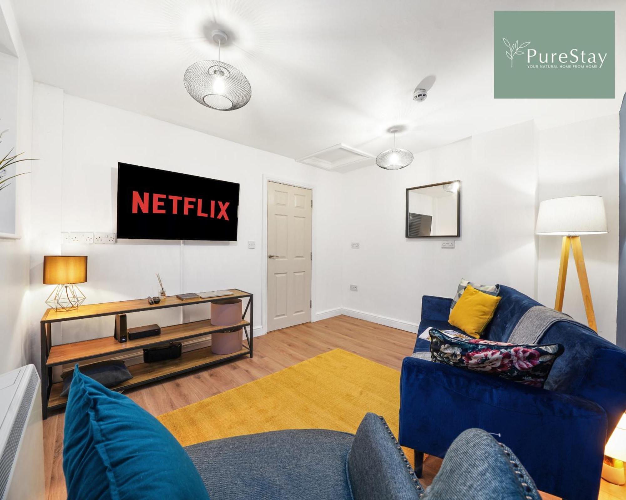 Stunning Two Bed Leamington Apartment With Free Wifi By Purestay Short Lets & Serviced Accommodation Eksteriør bilde